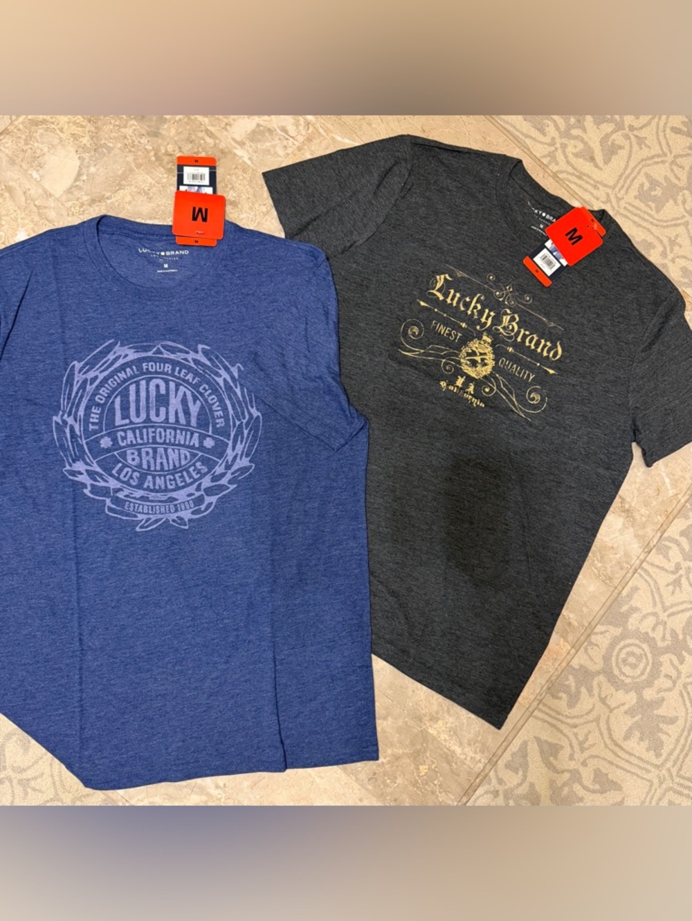 Lucky Brand Men’s 2-Pack Graphic Tee Set